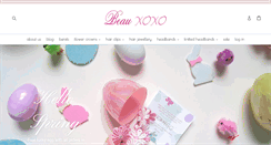 Desktop Screenshot of beauxoxo.com